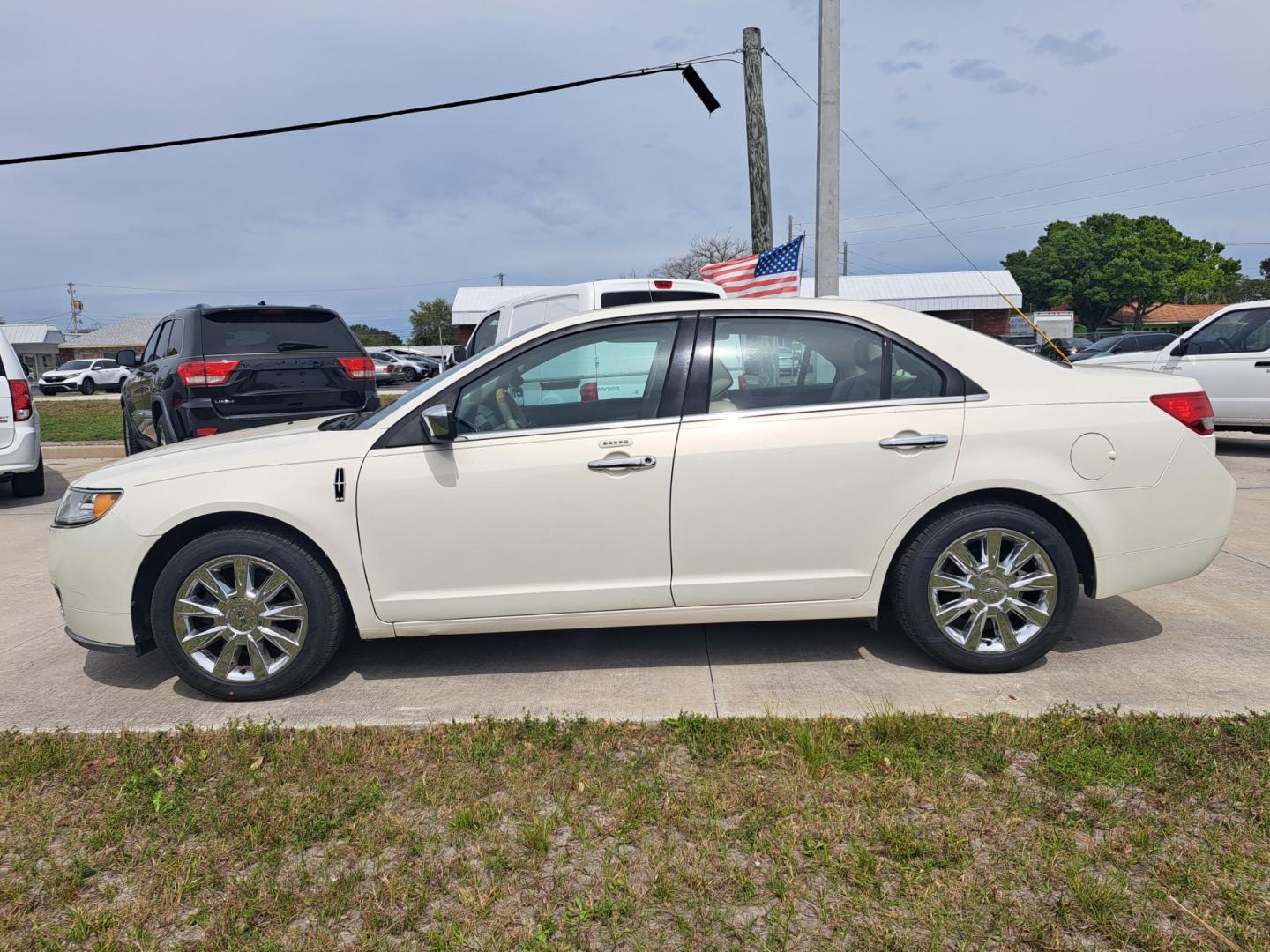 2012 White Lincoln MKZ AWD (3LNHL2JC5CR) with an 3.5L V6 DOHC 24V engine, 6-Speed Automatic transmission, located at 1181 Aurora Rd, Melbourne, FL, 32935, (321) 241-1100, 28.132914, -80.639175 - Photo#0